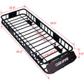 Rooftop Cargo Carrier Basket Motoring Roof Rack,Top Mount Roof Rack 64