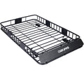 Rooftop Cargo Carrier Basketmotoring Roof Racktop Mount Roof Rack 64Black Steel Black Steel