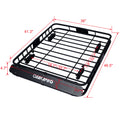 Rooftop Cargo Carrier Basket Motoring Roof Rack,Top Mount Roof Rack 42