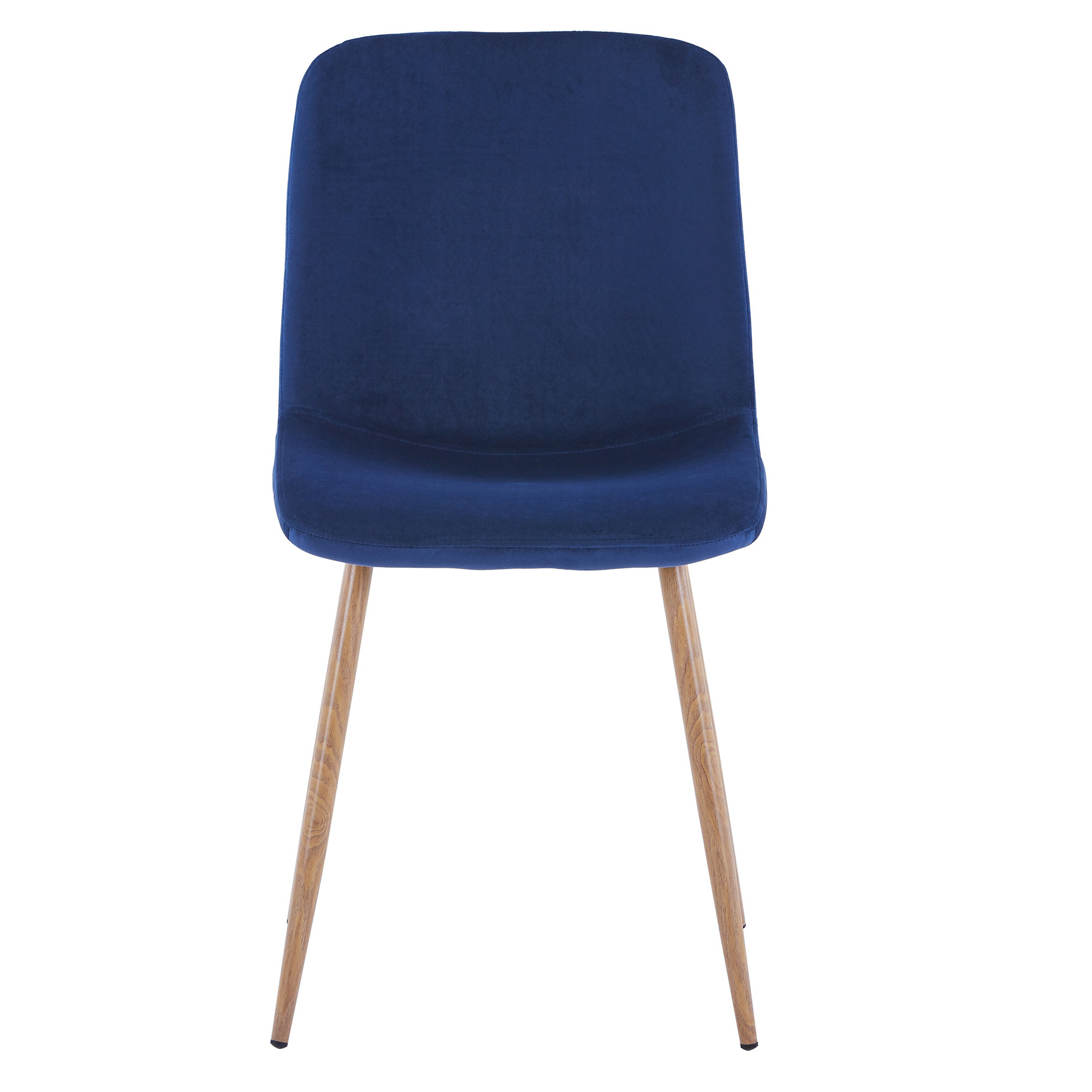 Dining Chair Blue 1Pc 1Ctn Blue Fabric
