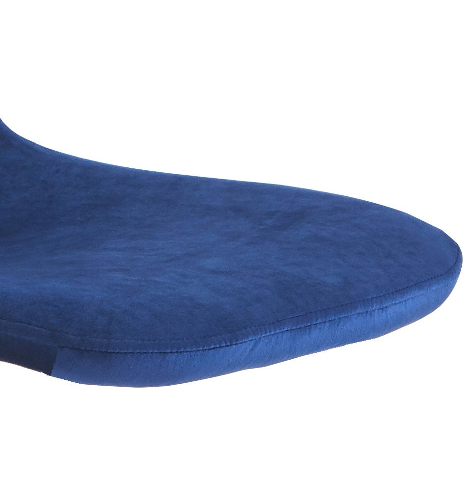 Dining Chair Blue 1Pc 1Ctn Blue Fabric