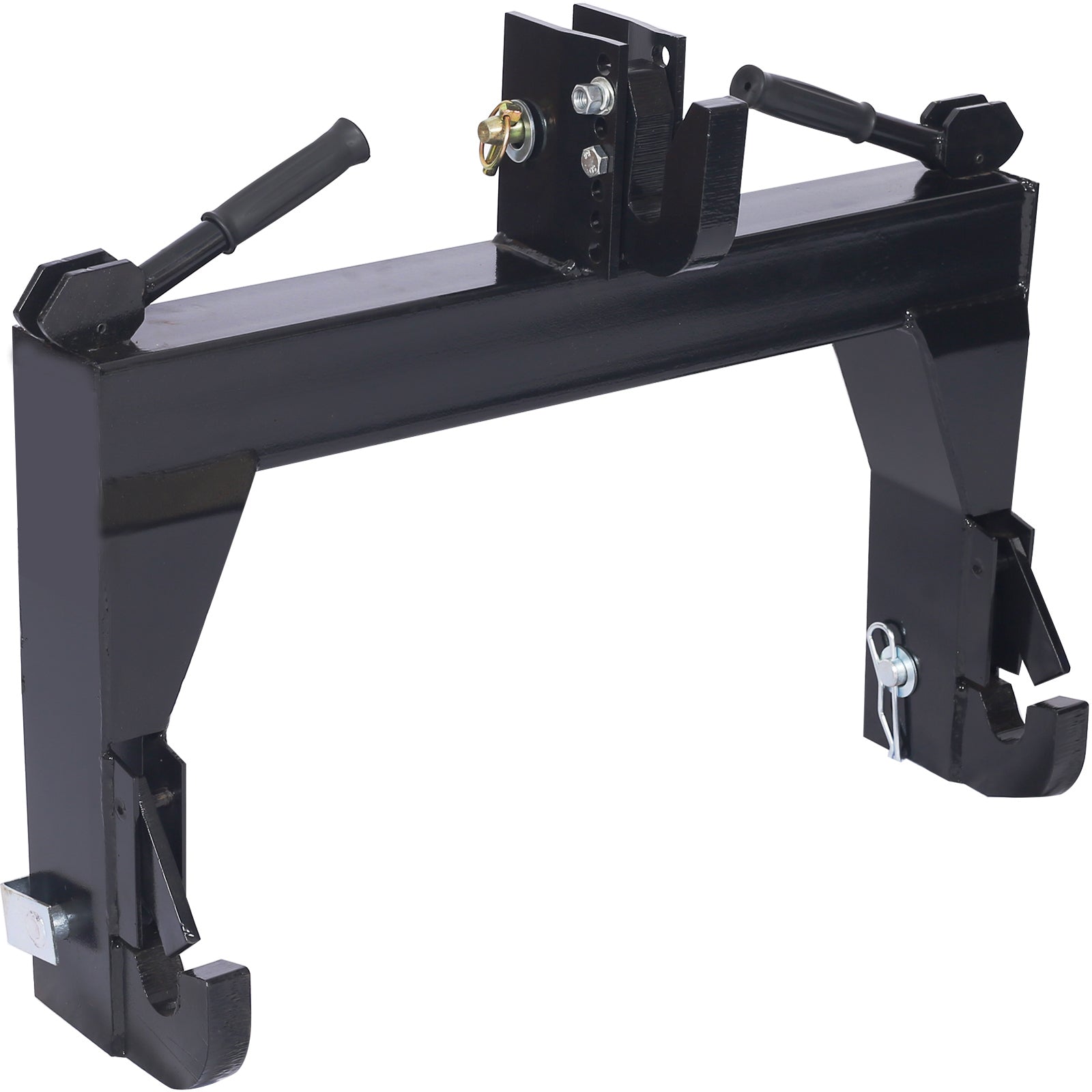 Tractor Quick Hitch ,3 Point Quick Hitch, Capacity 3000 Lbs,Black Color Black Steel