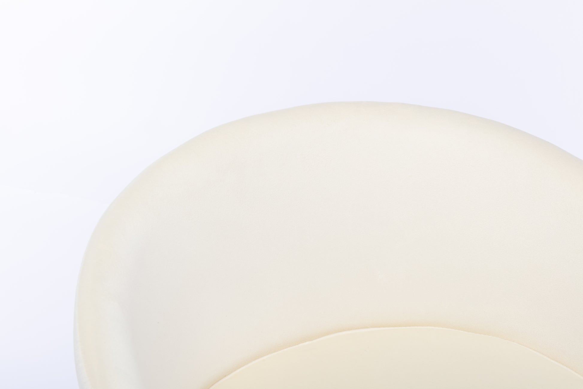 Set Of 2 Bar Stools,With Chrome Footrest And Base Swivel Height Adjustable Mechanical Lifting Velvet Golden Leg Simple Bar Stool Ivory Ivory Foam Fabric