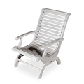 Eucalyptus Plantation Chair, Silver Gray Silver Grey Eucalyptus