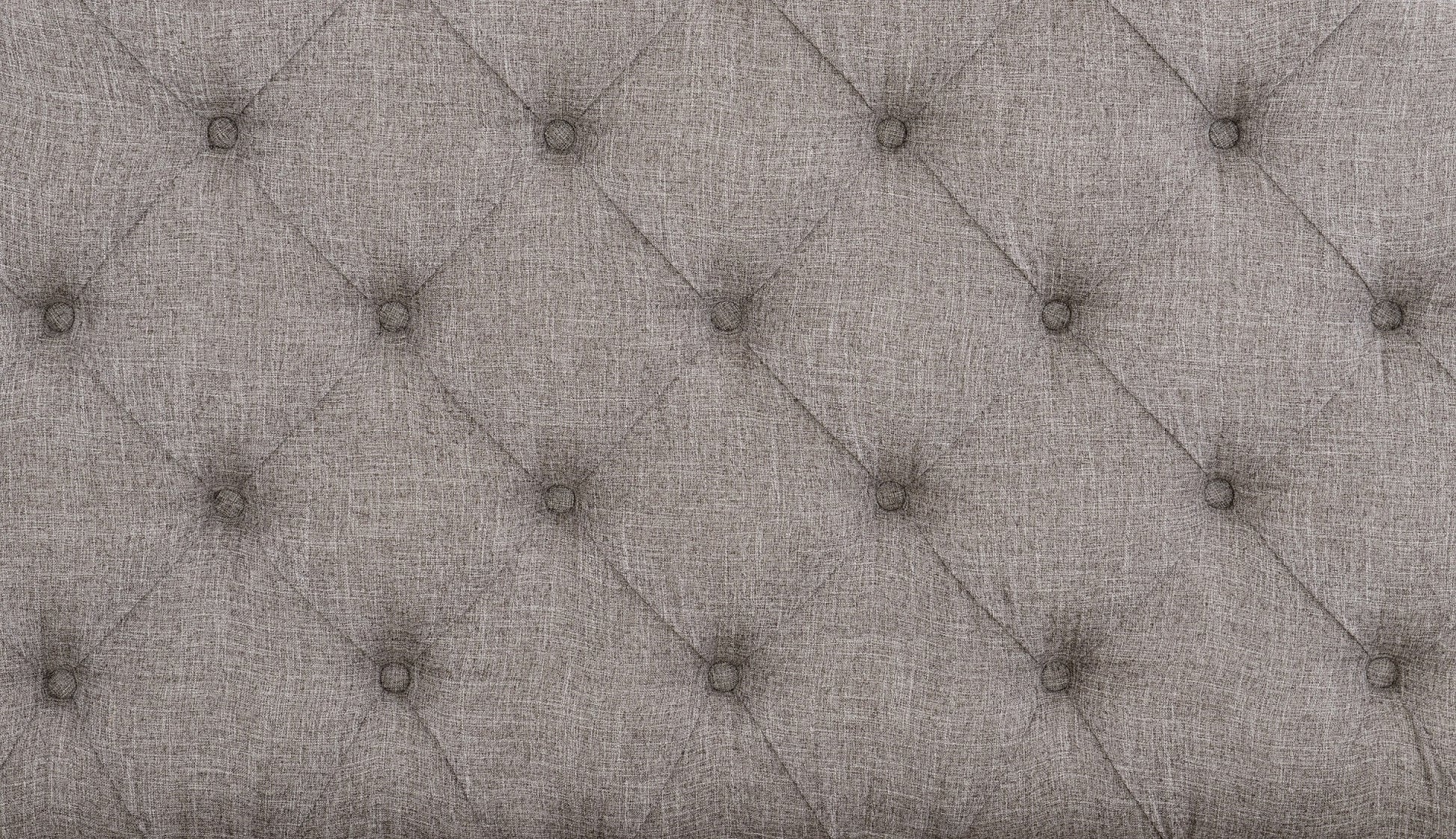 Antique White Finish 1Pc Queen Size Bed Button Tufted Upholstered Headboard Traditional Design Bedroom Furniture Queen Antique White Bedroom Traditional Wood