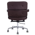 Lobby Office Chair Home And Office Brown Genuine Leather
