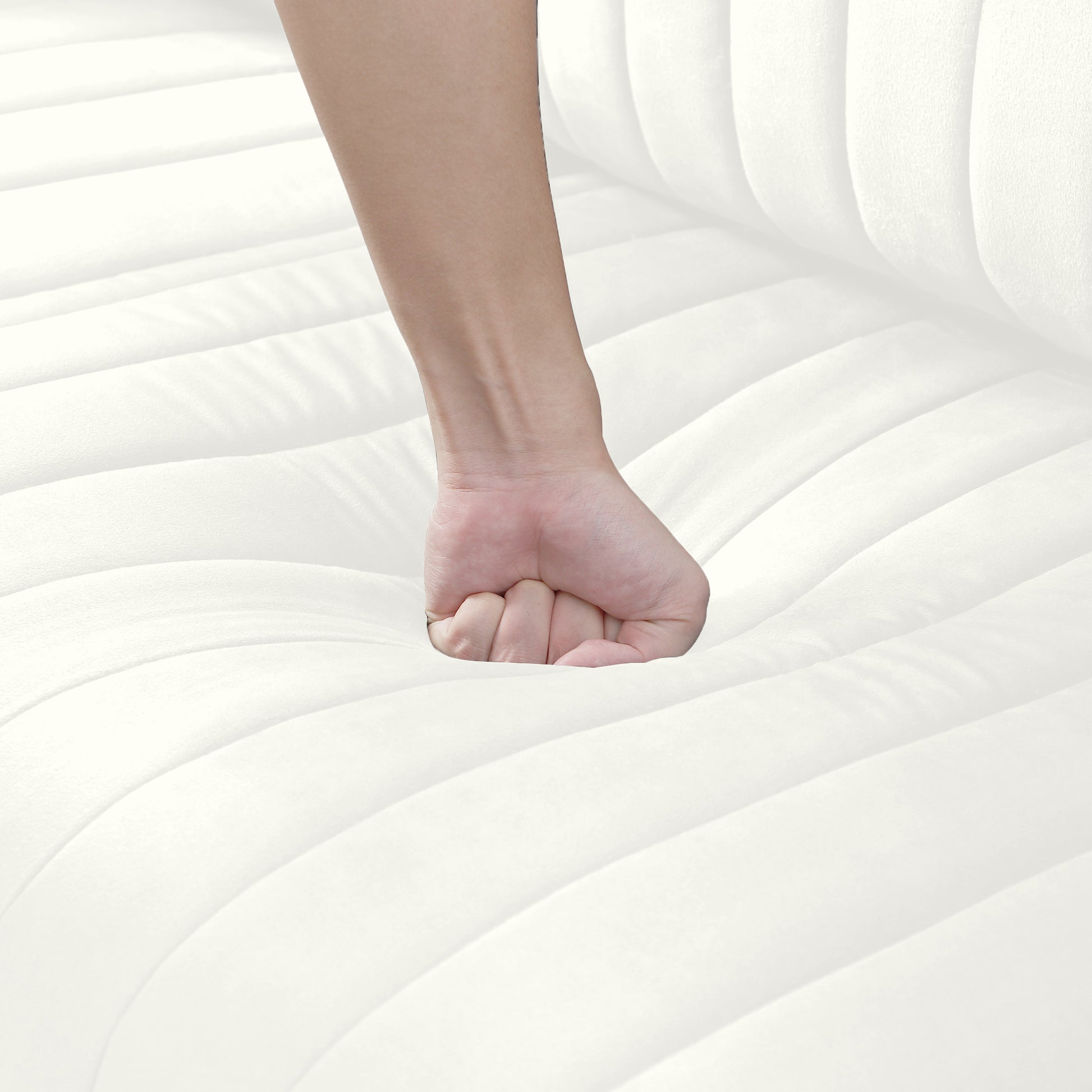 Cream White 2 Seater Loveseat Sofa Couch W Pillows And Metal Legs, Upholstered Modern Beautiful Seats Furniture For Bedroom, Office, Small Space, Apartment Cream Foam Velvet