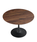Tulip Dining Table ,Dia. 106Cm Round, Nature Wood, 1Pc Per Ctn Natural Wood Wash Mdf