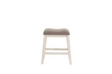 Modern Contemporary Dining Room Furniture Chairs Set Of 2 Counter Height High Stools Light Wooden Cushion Seat