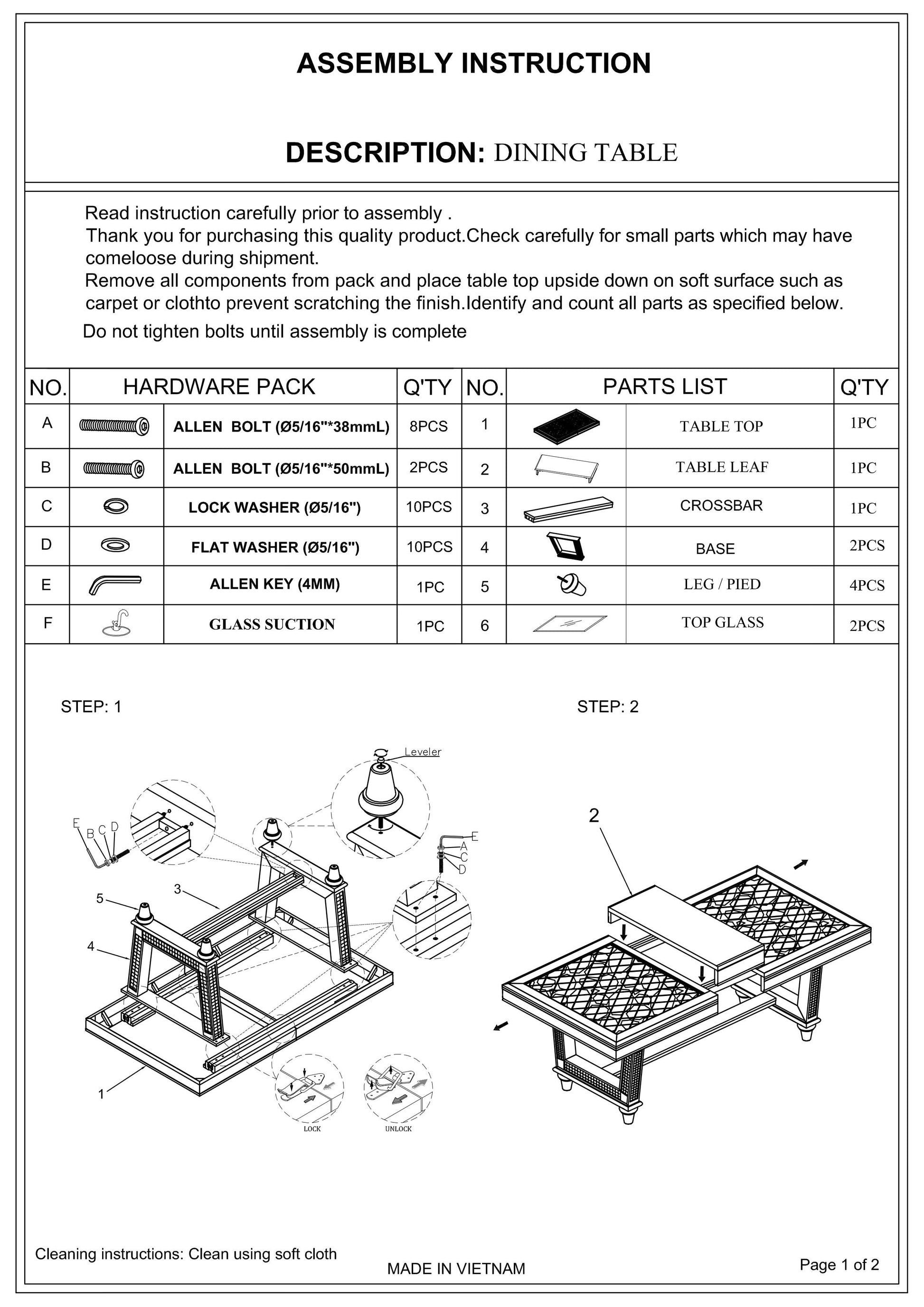 Formal Traditional Dining Table Rectangle Table W Leaf Silver Hue Glass Top 1Pc Dining Table Dining Room Furniture Silver Gray Dining Room Classic,Traditional Rubberwood Solid Wood