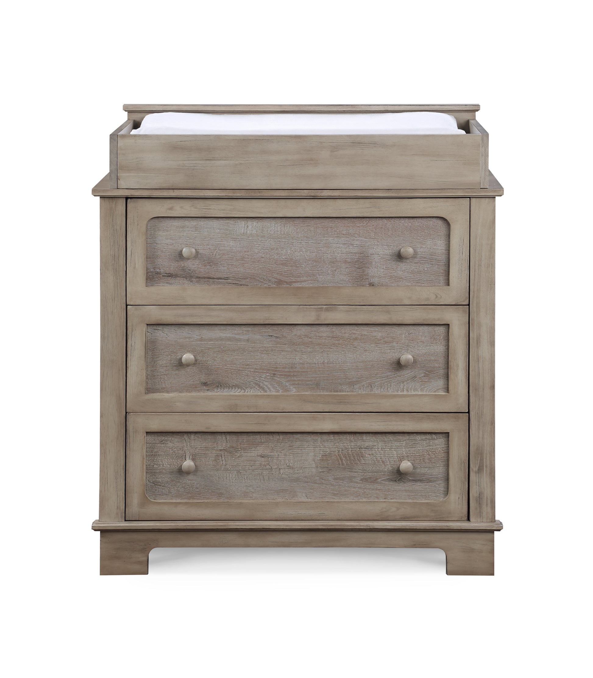 Grayson Changing Station Rustic Alpine Green Polyester Solid Wood