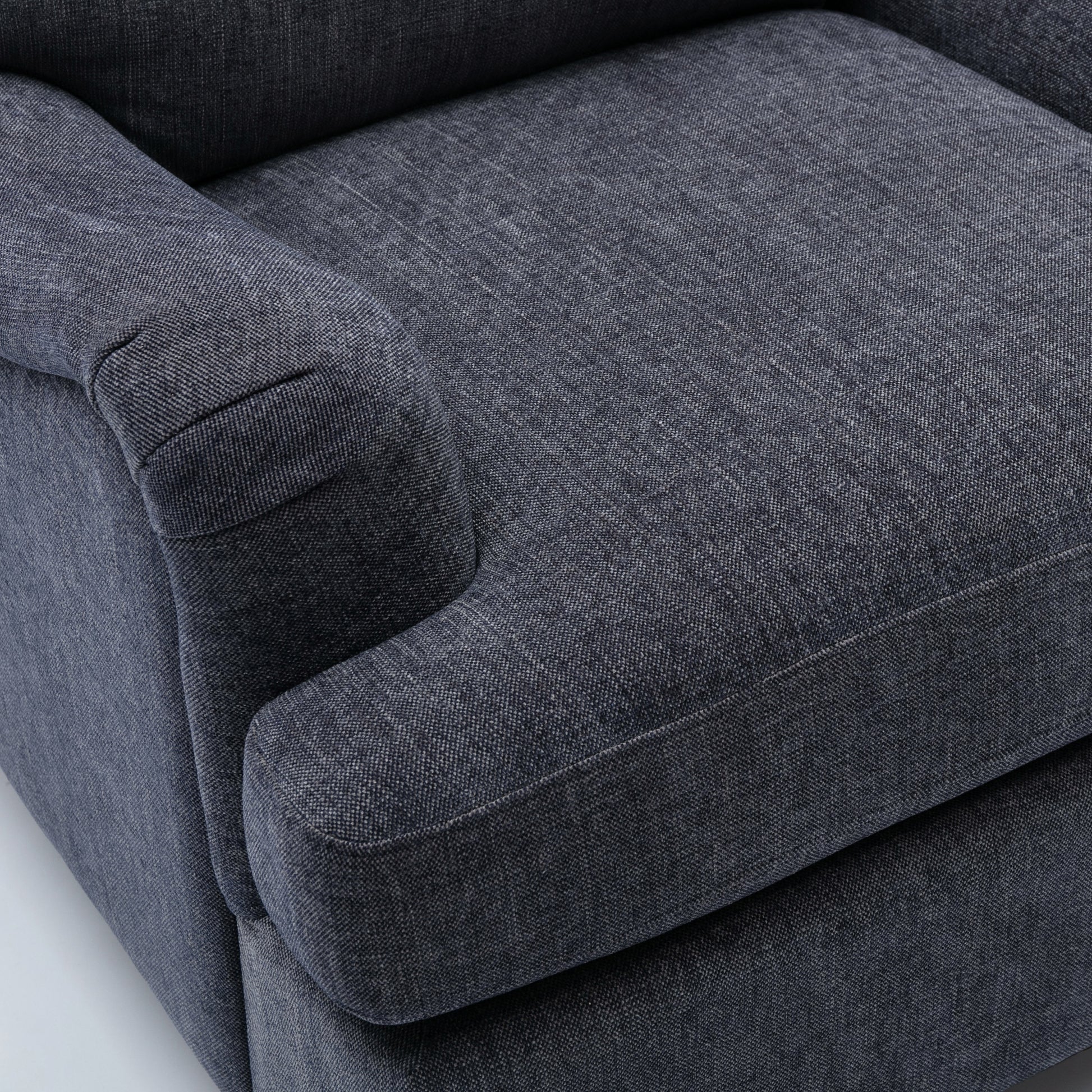 Candor Arm Chair Navy Navy Foam Polyester