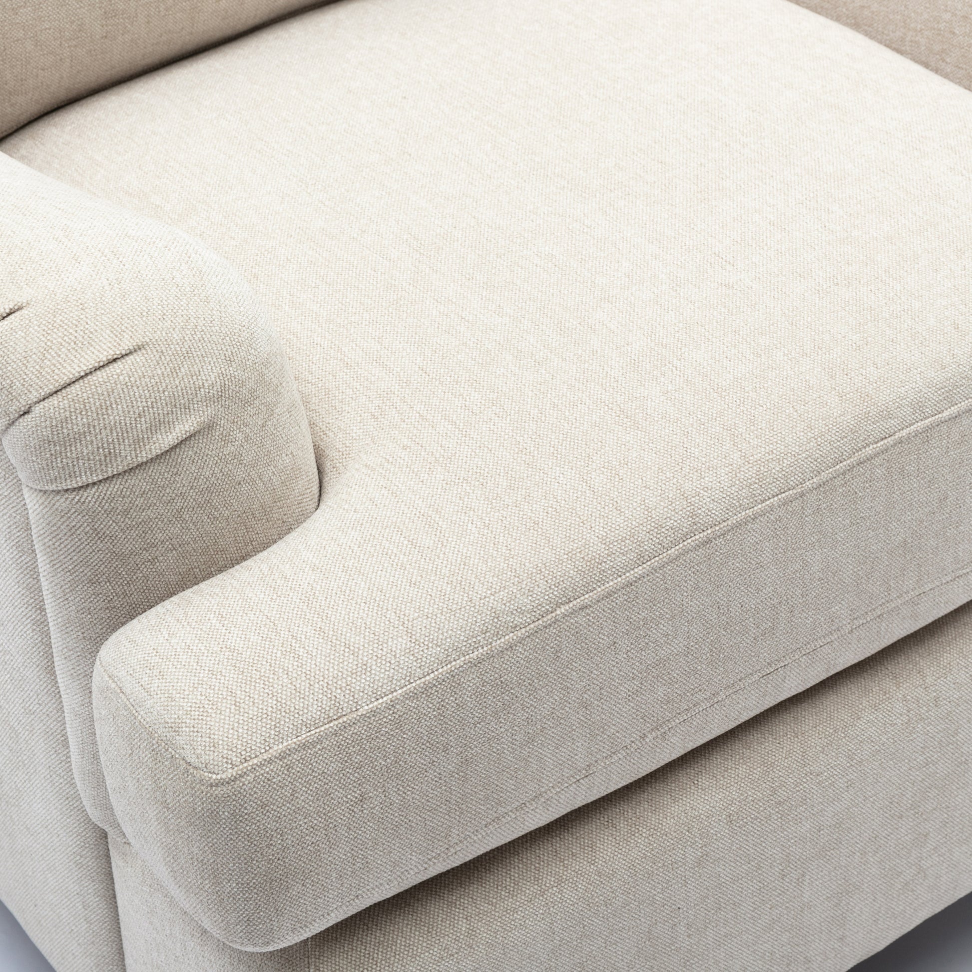 Candor Arm Chair Sea Oat Light Beige Foam Polyester