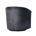 Eden Charcoal Swivel Chair Charcoal Grey Foam Polyester