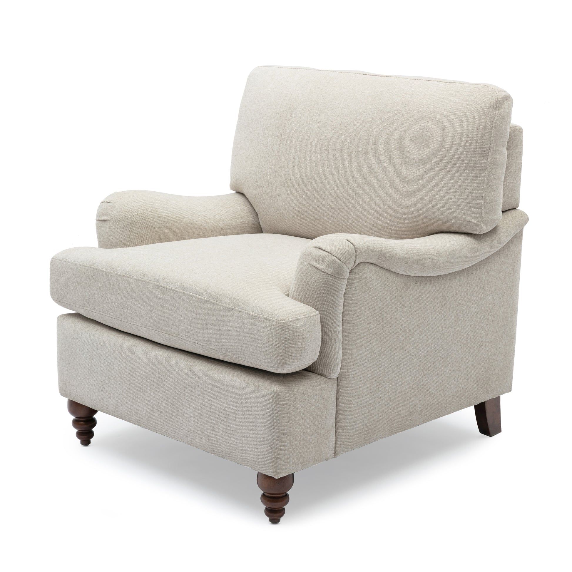 Candor Arm Chair Sea Oat Light Beige Foam Polyester