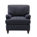 Candor Arm Chair Navy Navy Foam Polyester