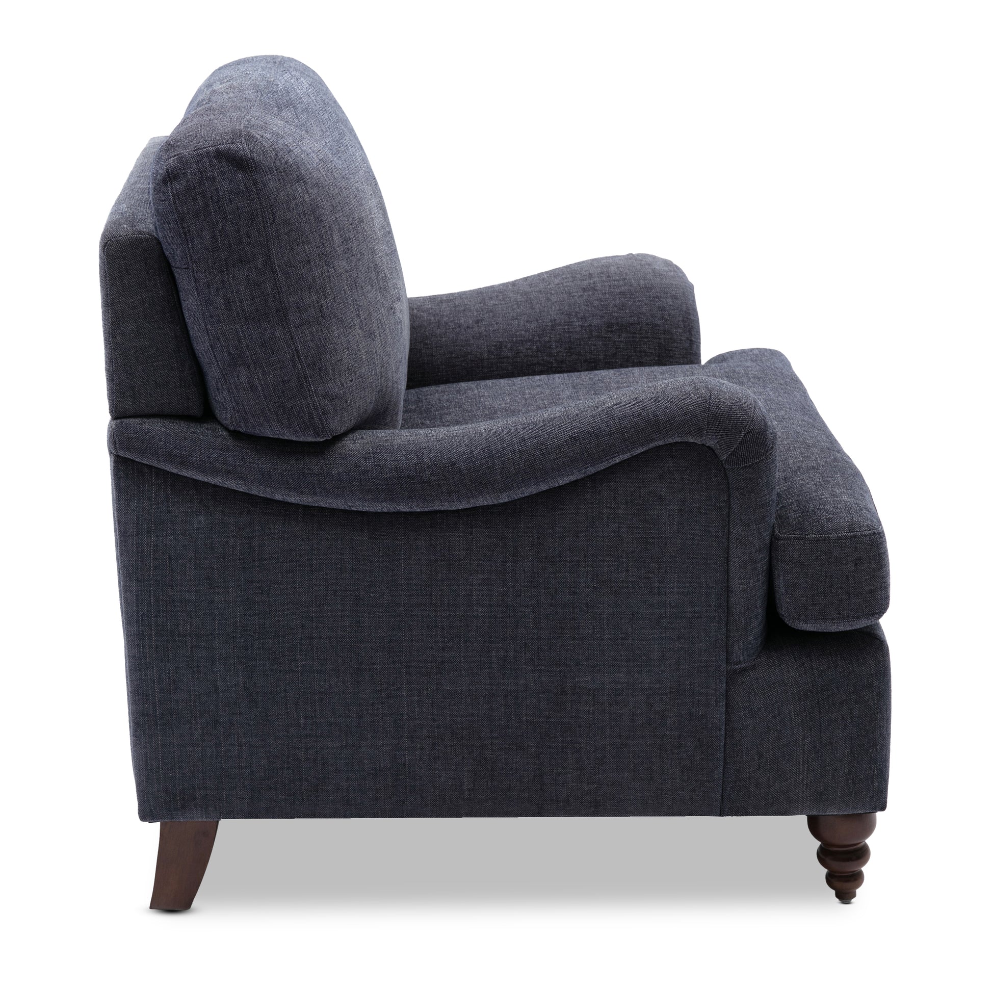 Candor Arm Chair Navy Navy Foam Polyester
