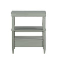 Newland Antique Grey Storage Nightstand Antique Gray Wood Plywood
