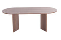 Wood Dining Table Kitchen Table Small Space Dining Table Walnut Desk Top Walnut Foam Mdf