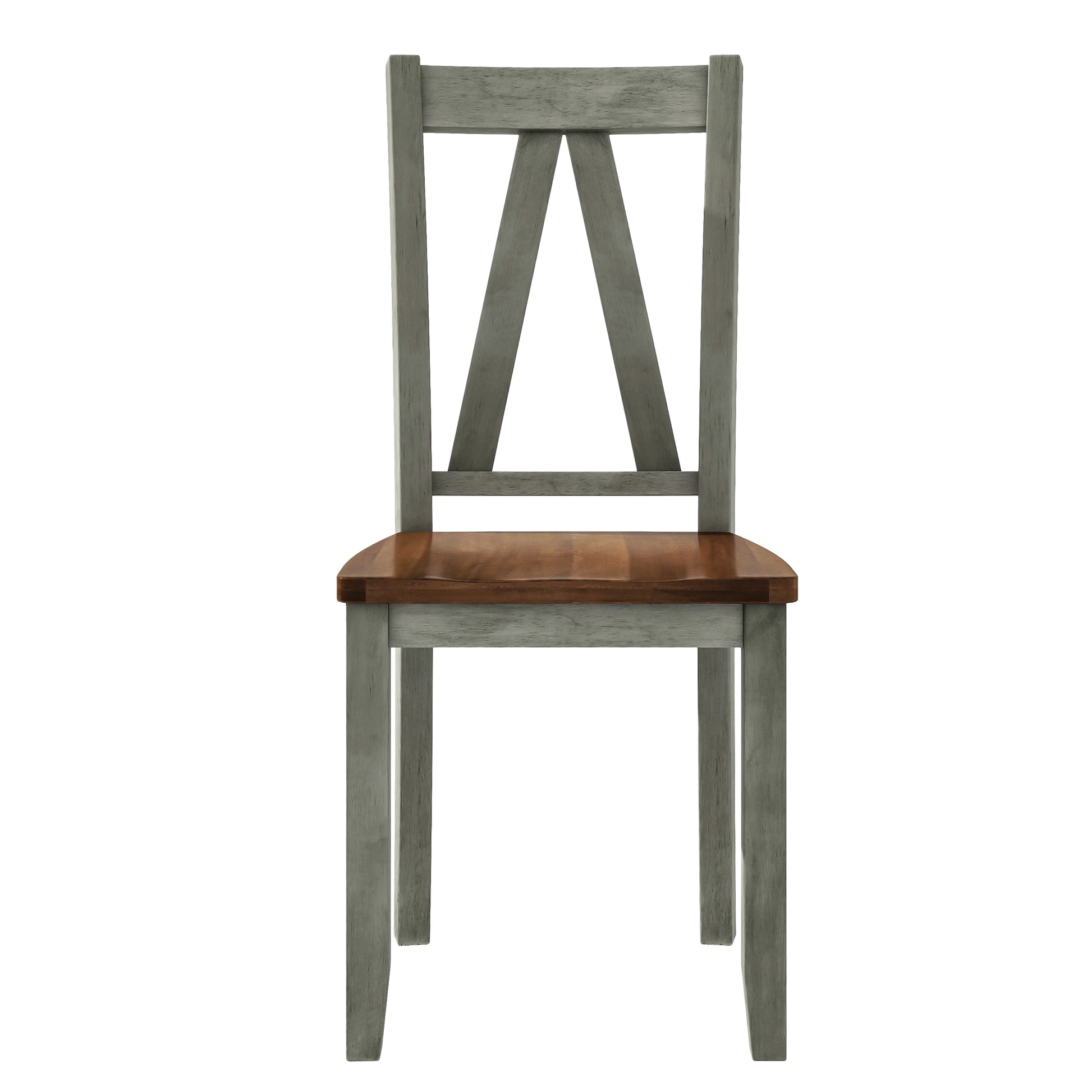 6 Piece Wood Dining Table Set Kitchen Table Set With Long Bench And 4 Dining Chairs, Farmhouse Style, Walnut Gray Gray Wood Dining Room Bench Seating Rubberwood Rectangular Dining Table With Chair And Bench Wood Wood Gray Solid Back Seats 6 60 Inches