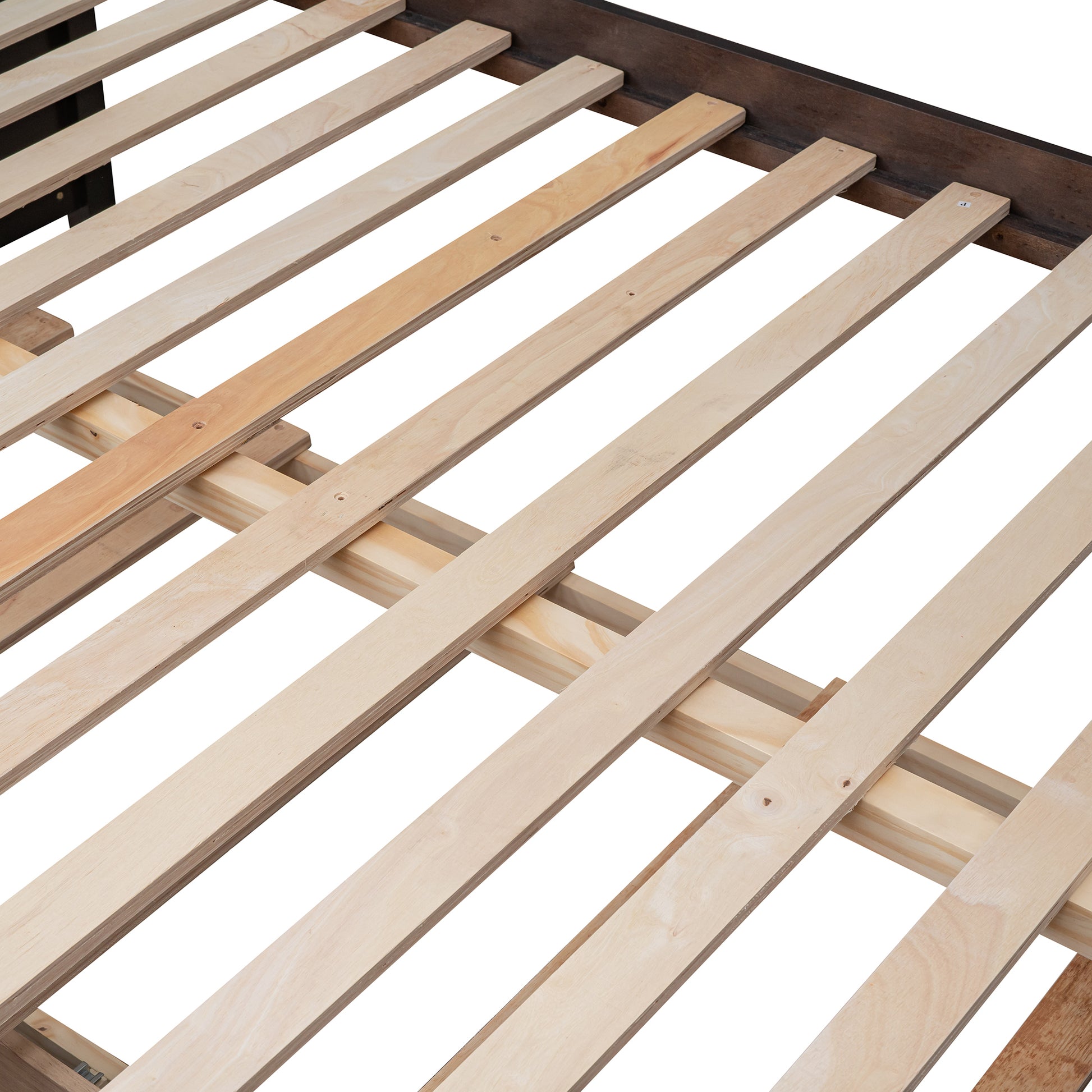 Twin Over Full Bunk Bed With Twin Size Trundleseparable Bunk Bed With Drawers For Bedroom Espresso Espresso Solid Wood