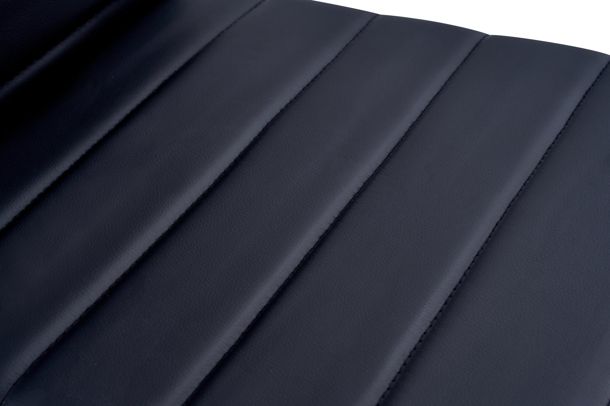 Dining Chair Set For 4 Black Pu