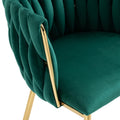 Coolmore Leisuredining Chairsaccent Chair1Pc Set Emerald Metal