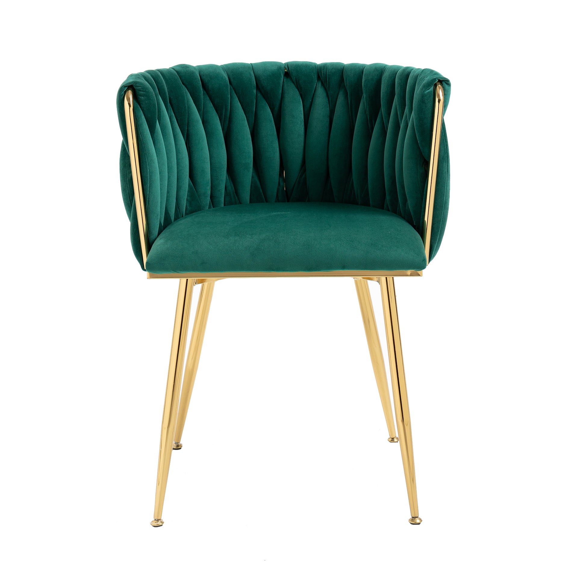 Coolmore Leisuredining Chairsaccent Chair1Pc Set Emerald Metal