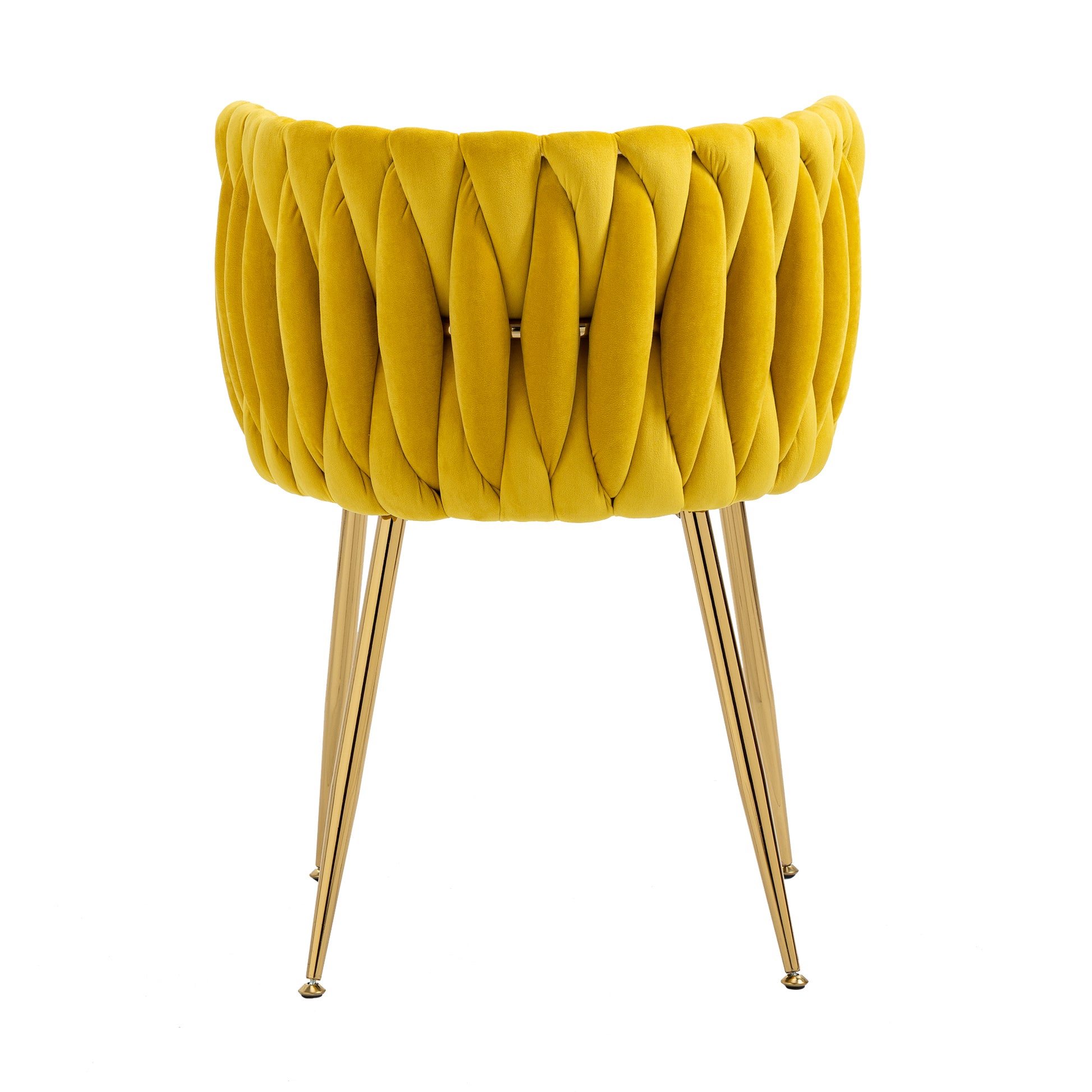 Coolmore Leisuredining Chairsaccent Chair1Pc Set Mustard Metal