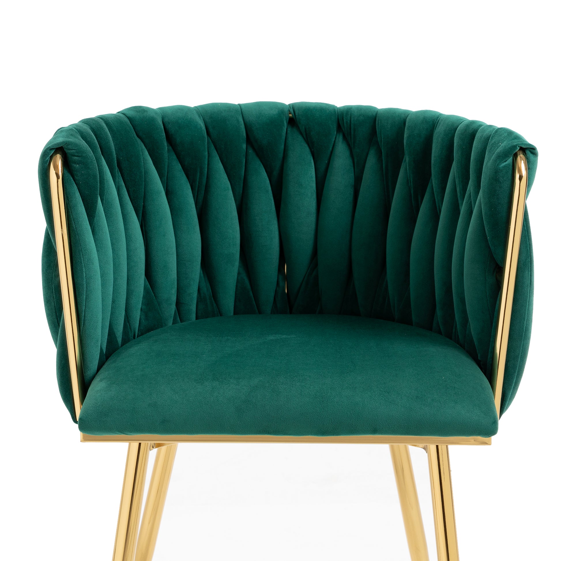 Coolmore Leisuredining Chairsaccent Chair1Pc Set Emerald Metal