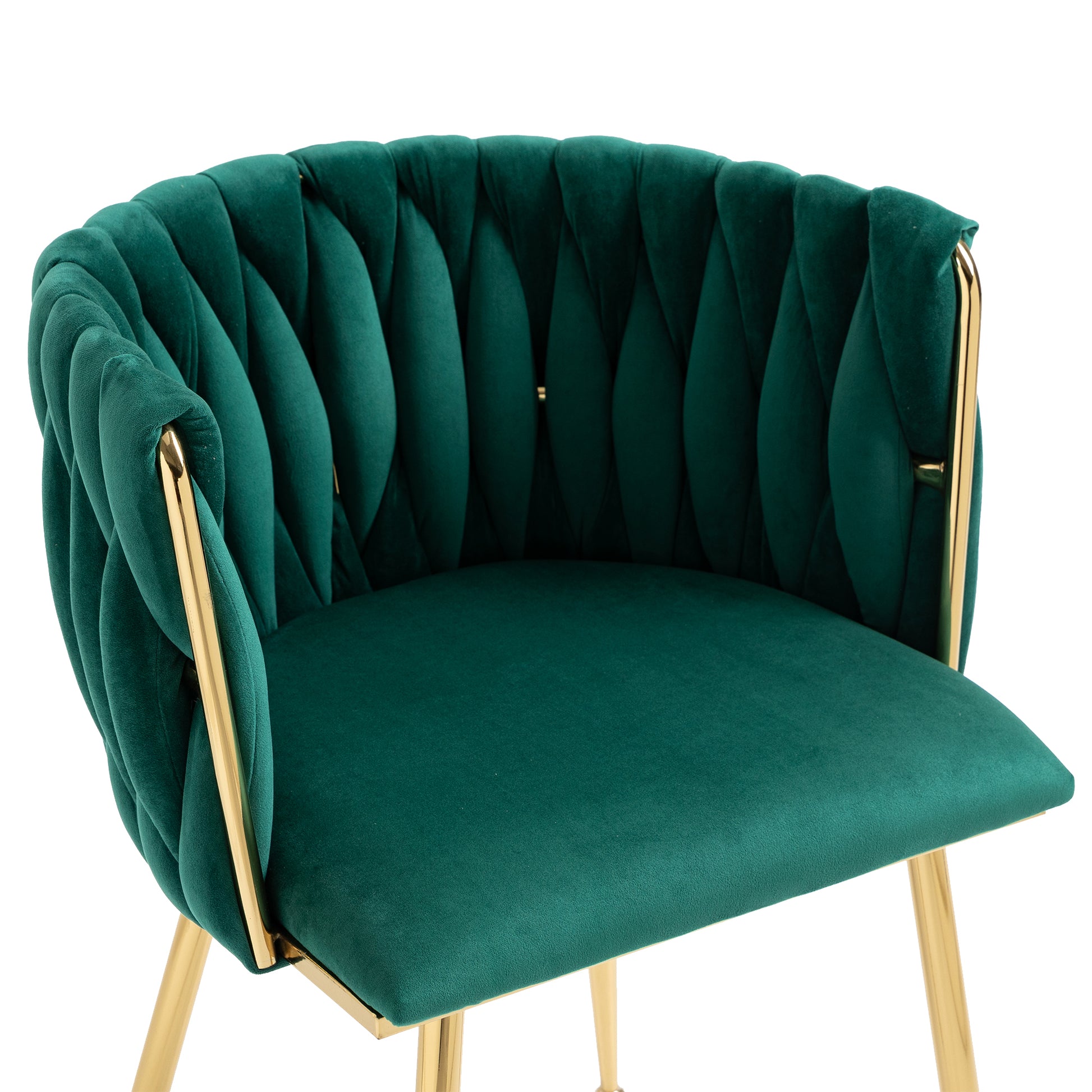 Coolmore Leisuredining Chairsaccent Chair1Pc Set Emerald Metal