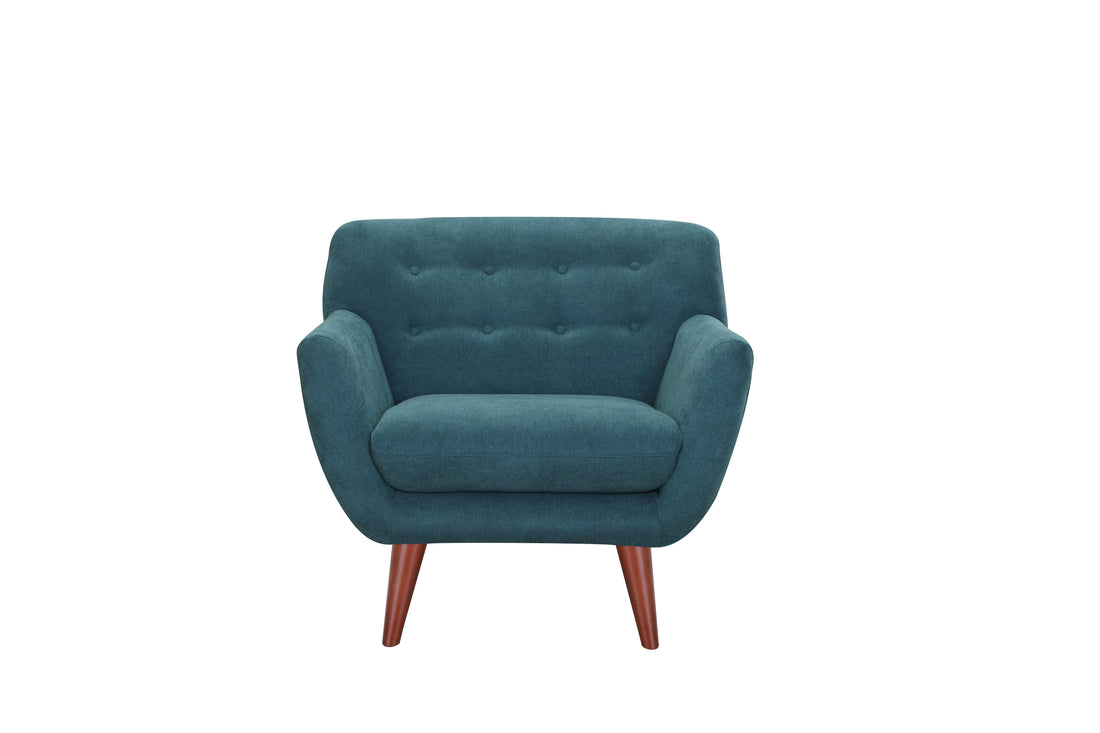 Brenna Chair Teal Teal Upholstered