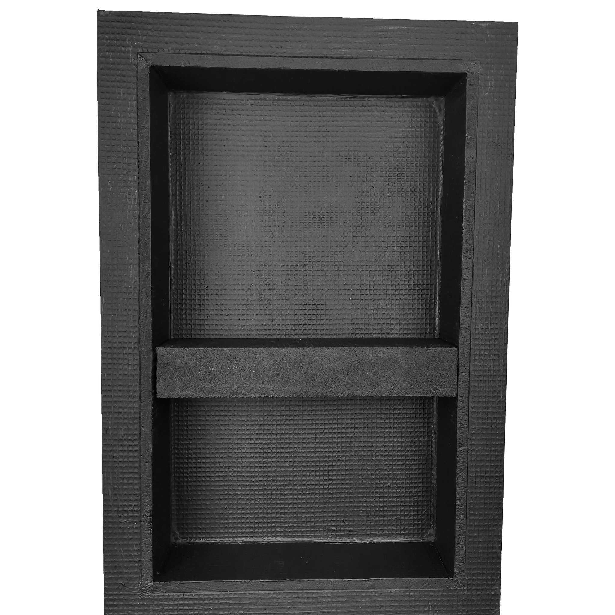 Shower System With Shower Head, Hand Shower, Hose, Valve Trim,Lever Handles And Niche Brushed Nickel Brass