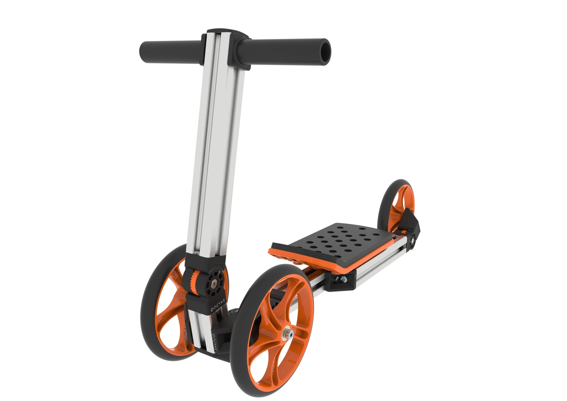 Modular Design High Strength Material Electric Innovation Kart, More Than 20 Kinds Of Assembly Methods, Suitable For Outdoor Sports, Parent Child Interaction,Promotion Plus A S Kit Orange Abs Steel Q235