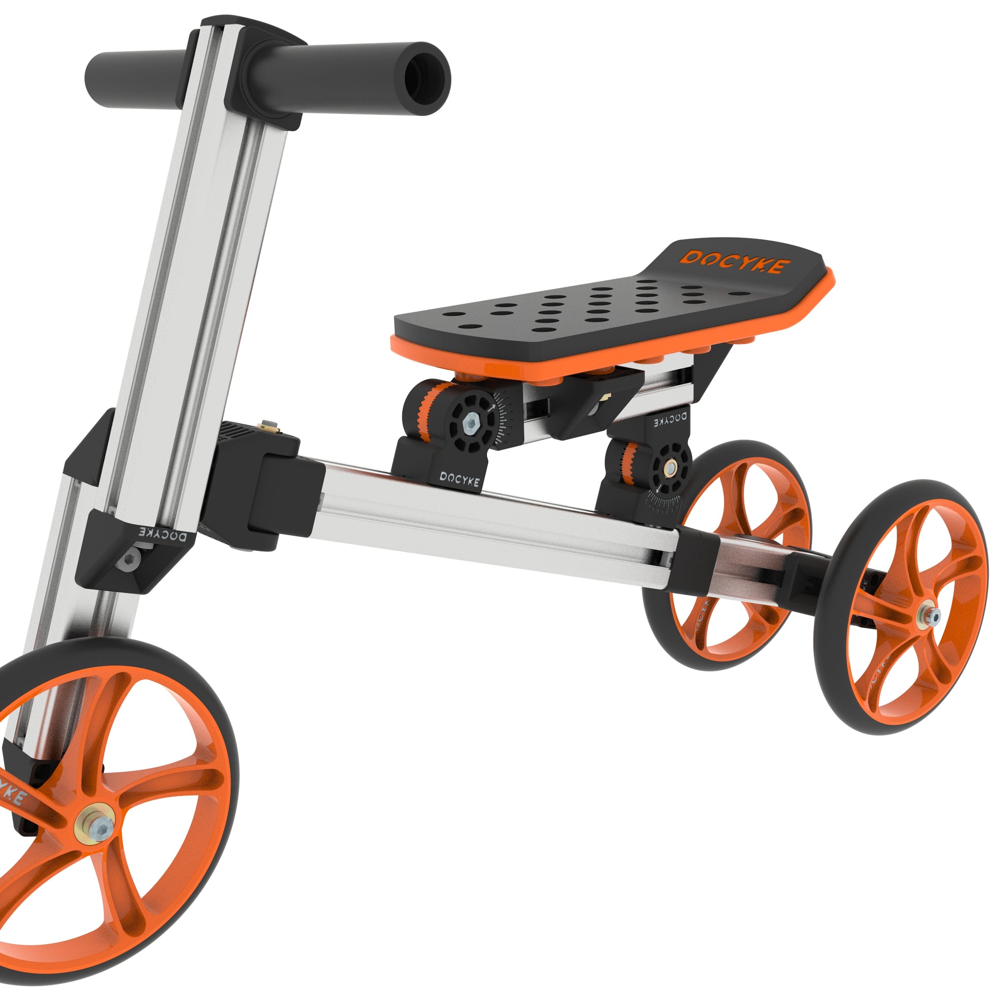 Kidrock Constructible Kit 20 In 1 Kids Balance Bike No Pedals Toys For 1 To 4 Year Old Engineering Building Kit Kids Sit Stand Scooter Most Popular S Kit Not Electric Silver Aluminum