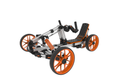 Modular Design High Strength Material Electric Innovation Kart, More Than 20 Kinds Of Assembly Methods, Suitable For Outdoor Sports, Parent Child Interaction Silver Aluminum