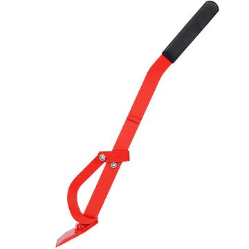 Tree Felling Lever 31.5Inch ,Heavy Duty Red Steel