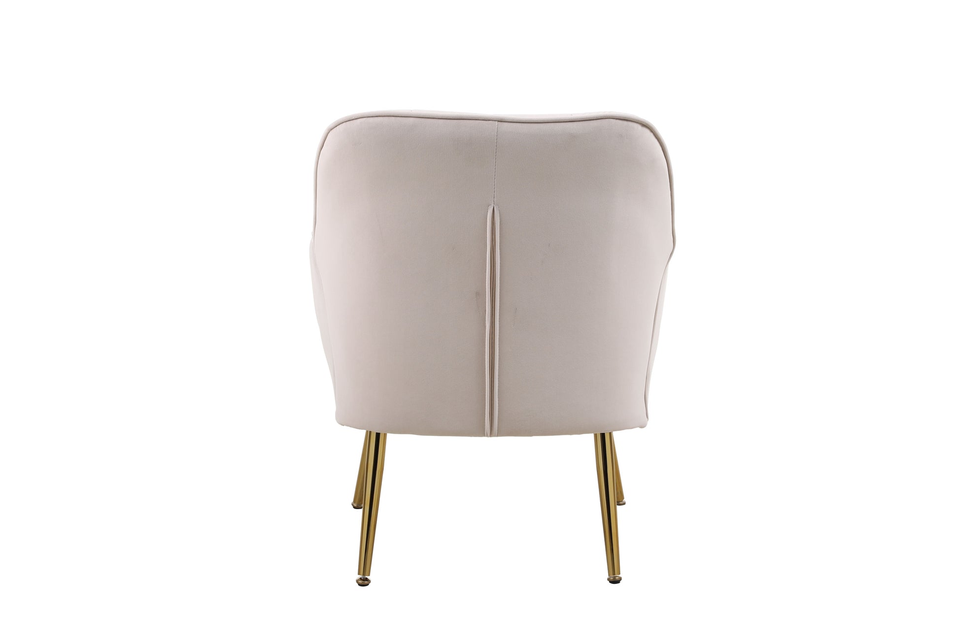 Modern Mid Century Chair Velvet Sherpa Armchair For Living Room Bedroom Office Easy Assemble Beige Beige Foam Velvet