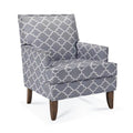 Accent Chairs For Living Room Grey Mix Fabric