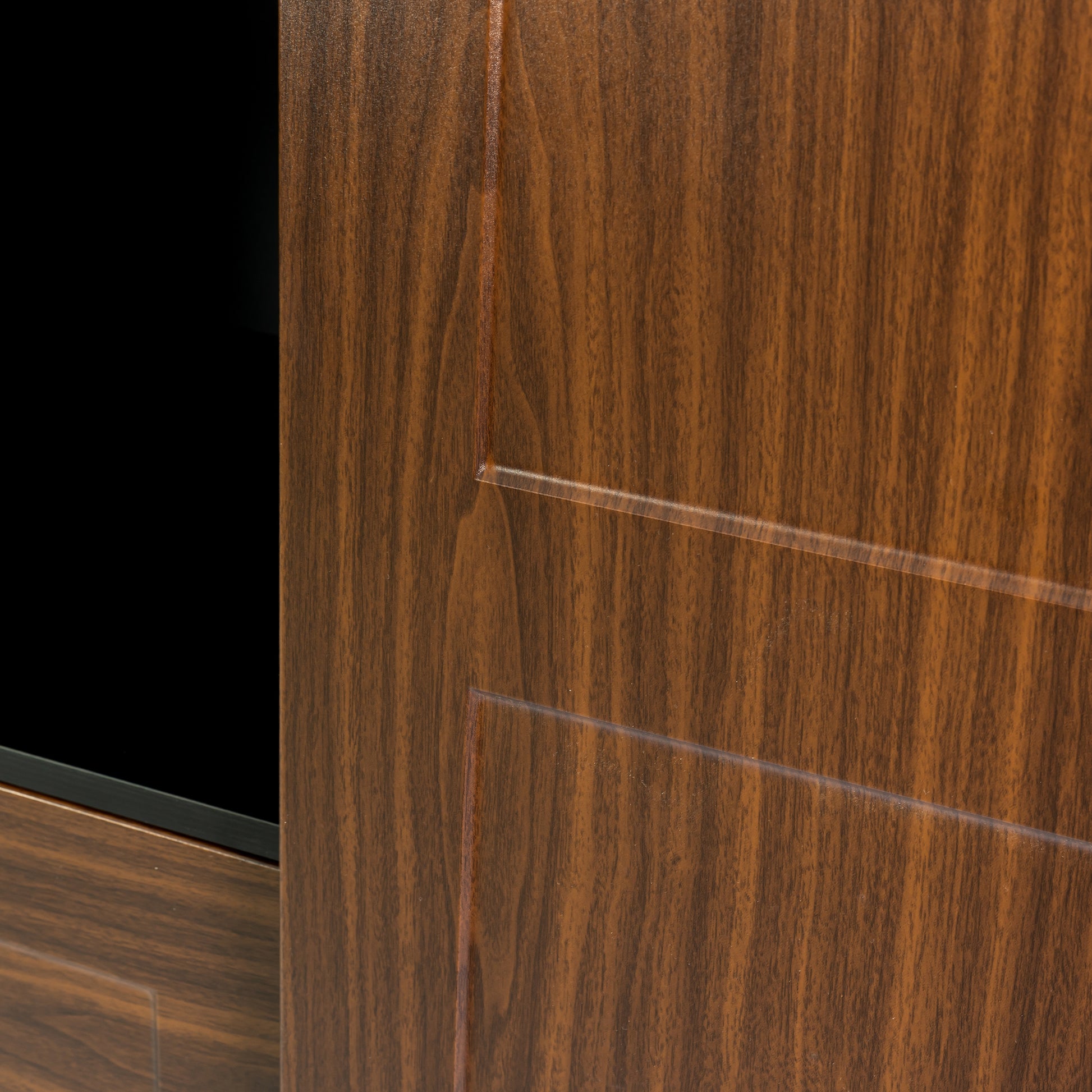71 Inch Closets,Large Closetslaundry Cabinets,Plastic Suction Process,Farmslide Barndoors,Saveopenspace,Brand Hardware,Silent Slide,Can Be Used For The Bedroom,Cloakroom,Livingroom,Color:Black Brown 5 Or More Spaces Black Brown Brown Drawers Included