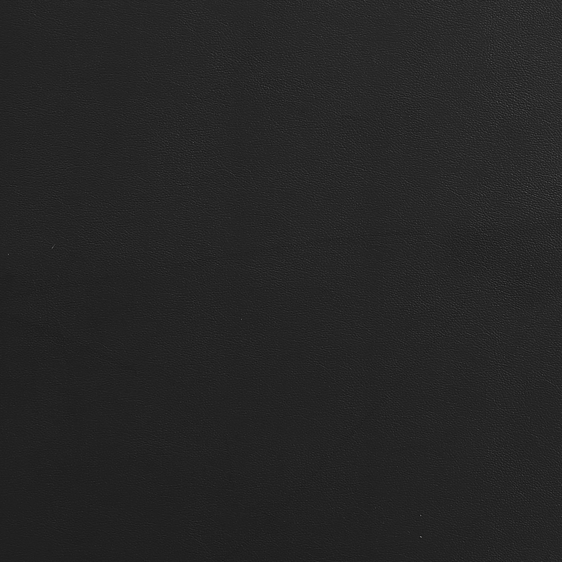 Genuine Leather Sofa Black Foam Leather