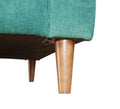 Anderson Chair Turquoise Green Upholstered