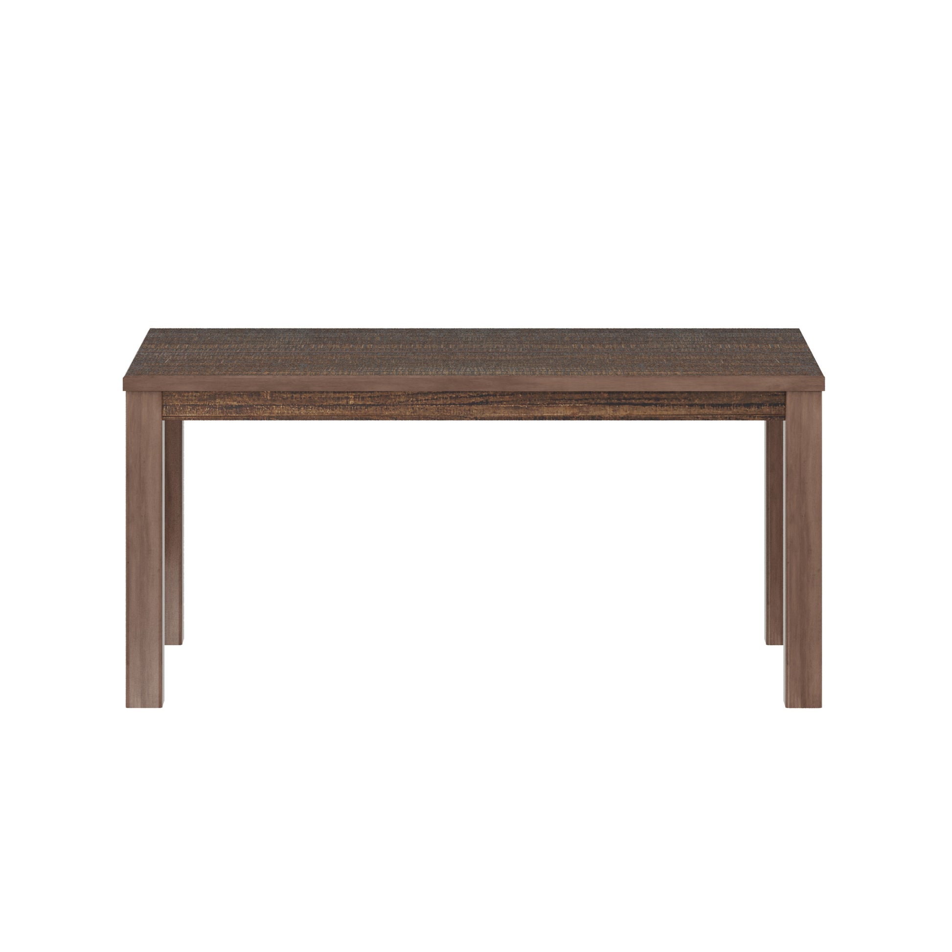 Albany 63 Inches Solid Wood Dining Table For 6, Small Kitchen Table, Dinner Table, Breakfast Table Espresso Solid Wood