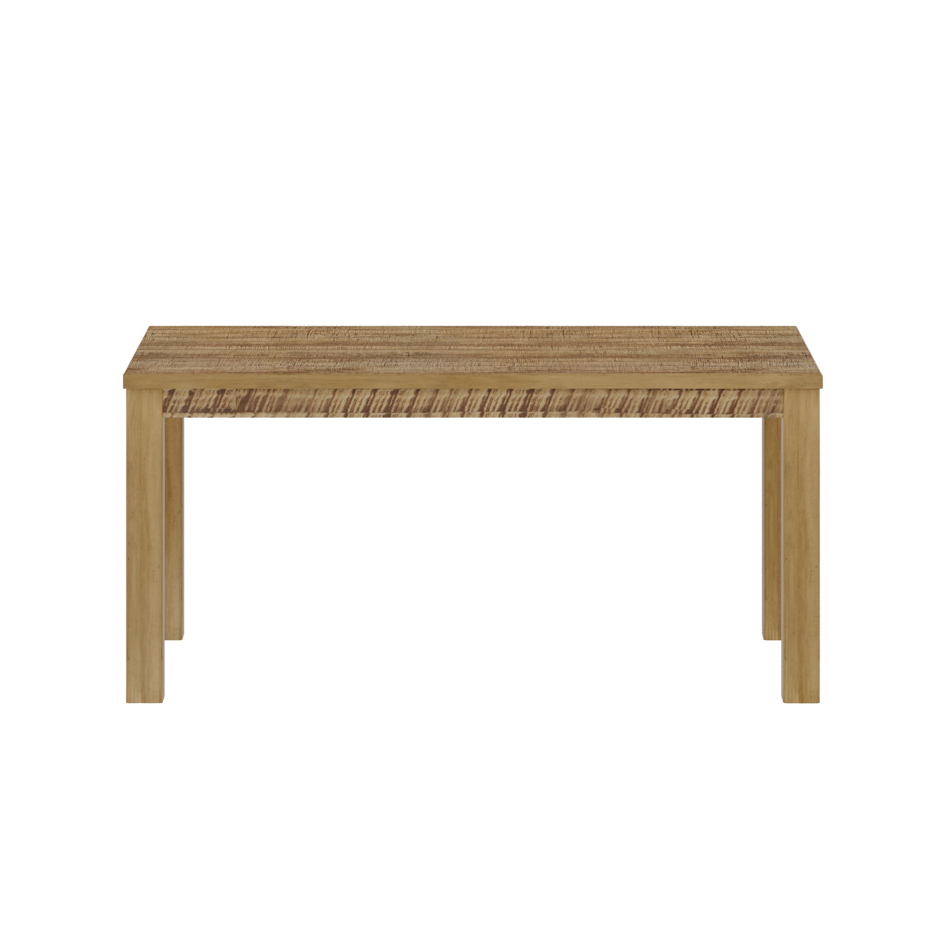 Albany 63 Inches Solid Wood Dining Table For 6, Small Kitchen Table, Dinner Table, Breakfast Table Walnut Solid Wood