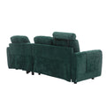 United We Win Storage Sofa Living Room Sofa Cozy Sectional Sofa Emerald Polyester