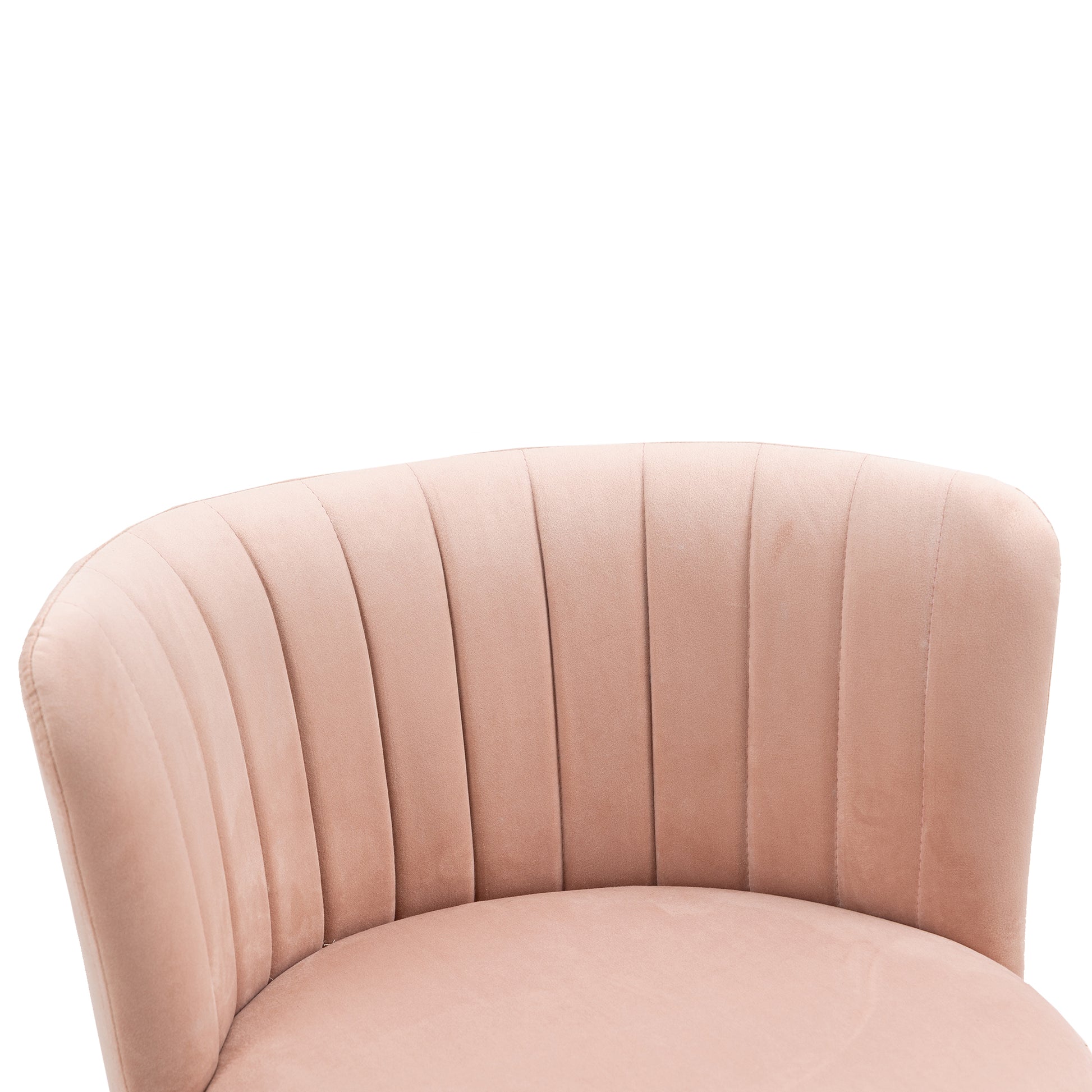 Coolmore Counter Height Bar Stools Set Of 2 For Kitchen Counter Solid Wood Legs With Fabric With A Fixed Height Of 360 Degrees Pink Solid Wood