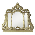 Cabriole Mirror Gold Finish Bd01465 Gold Mdf
