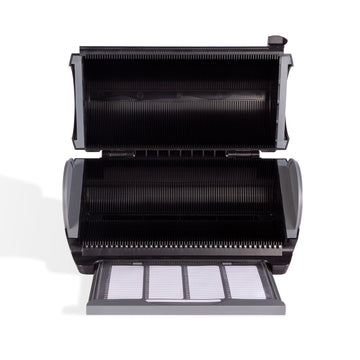 Space Saving Disc Storage Drum Black Plastic