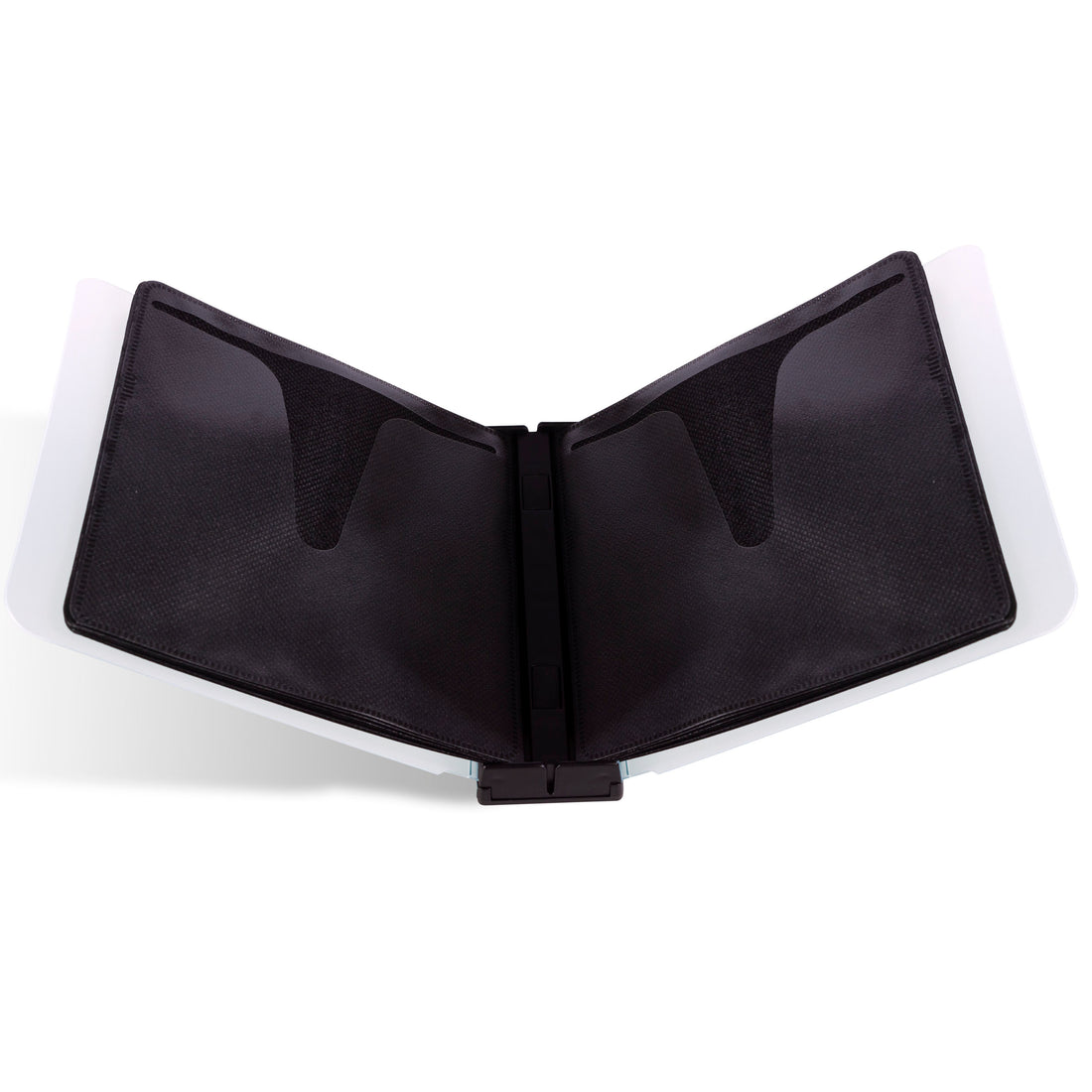 Disc Cube, Stackable, Wall Mountable In Black Black Plastic