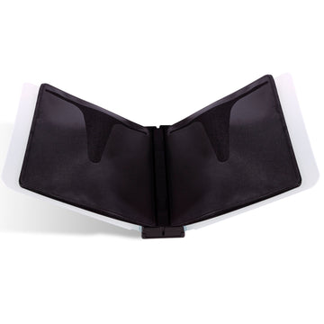 Disc Cube, Stackable, Wall Mountable In Black Black Plastic